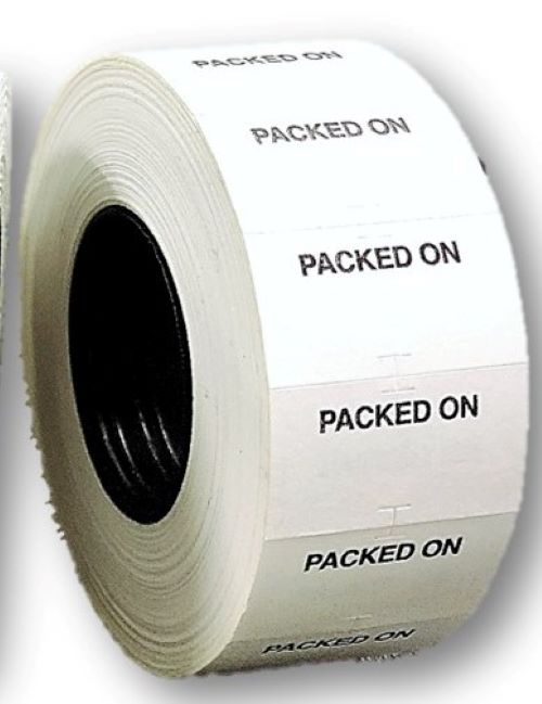 Single Line Label - 22mm X 12mm - PACKED ON - Image 3
